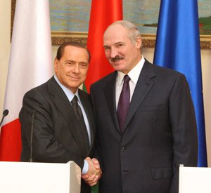Berlusconi in Minsk