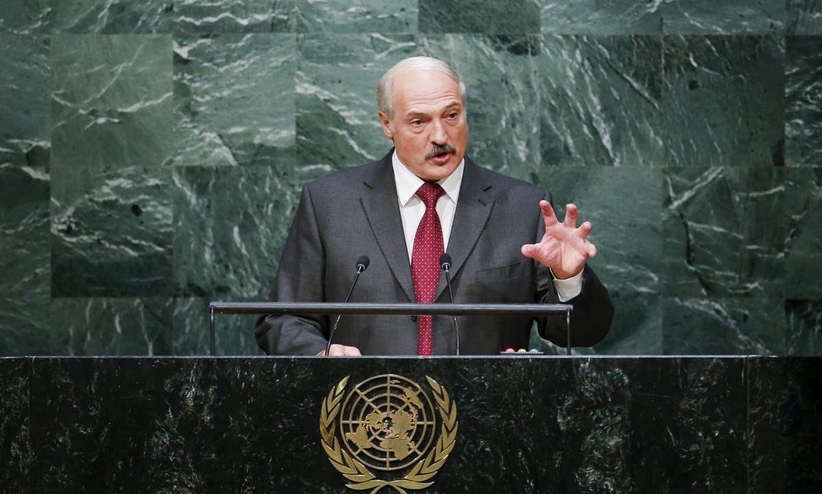 Lukashenka at the UN rostrum