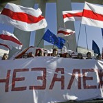 Freedom Day demonstration in Minsk